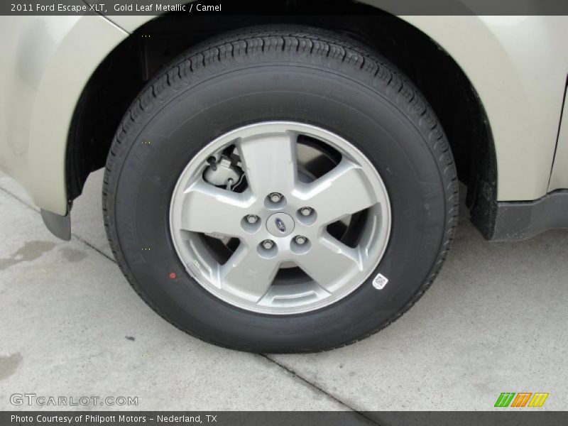 Gold Leaf Metallic / Camel 2011 Ford Escape XLT