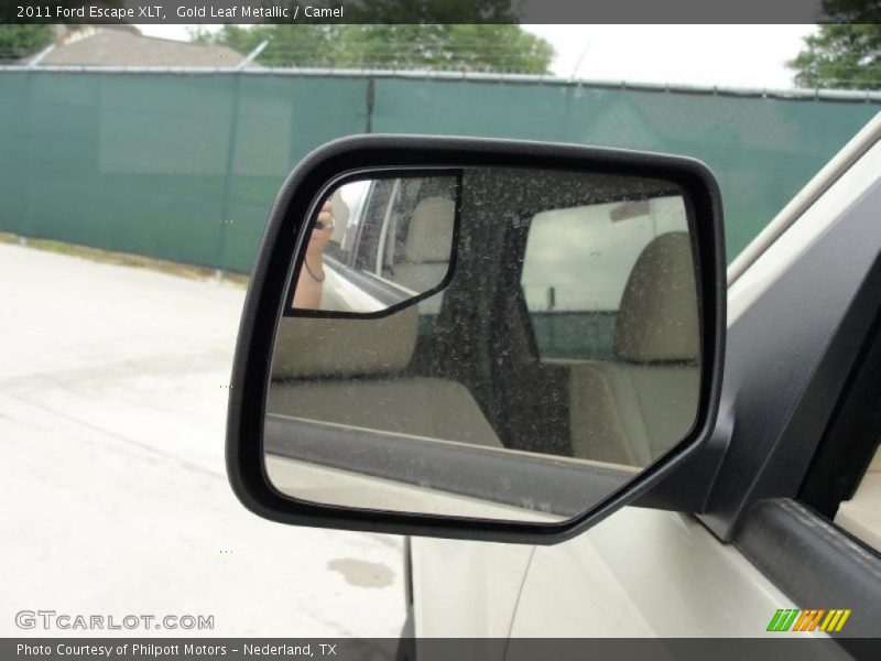 Gold Leaf Metallic / Camel 2011 Ford Escape XLT