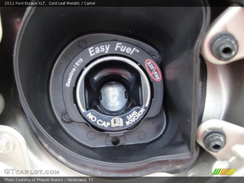 Gold Leaf Metallic / Camel 2011 Ford Escape XLT