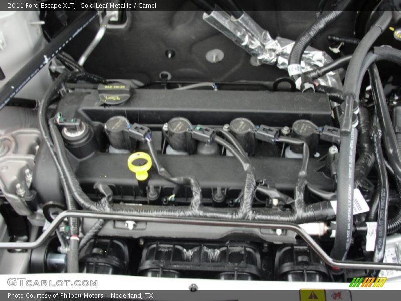 Gold Leaf Metallic / Camel 2011 Ford Escape XLT