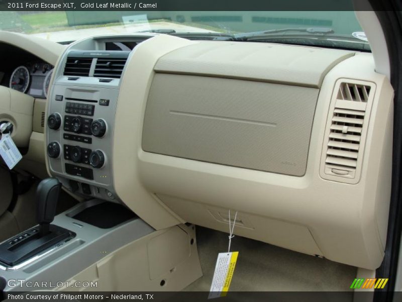 Gold Leaf Metallic / Camel 2011 Ford Escape XLT