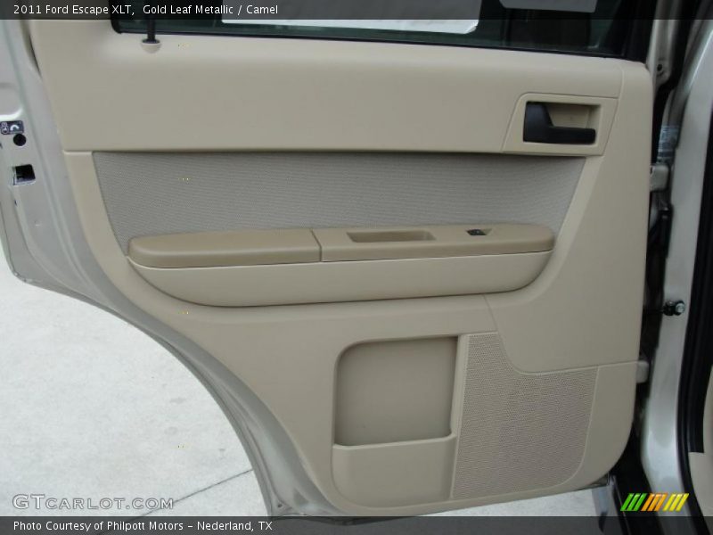 Gold Leaf Metallic / Camel 2011 Ford Escape XLT