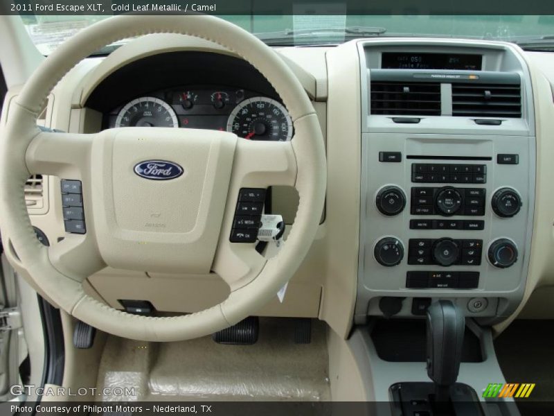 Gold Leaf Metallic / Camel 2011 Ford Escape XLT