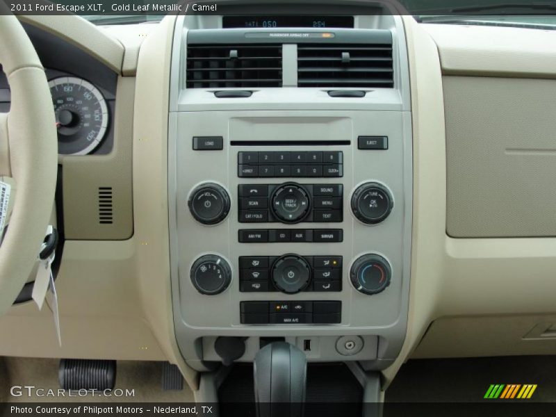 Gold Leaf Metallic / Camel 2011 Ford Escape XLT