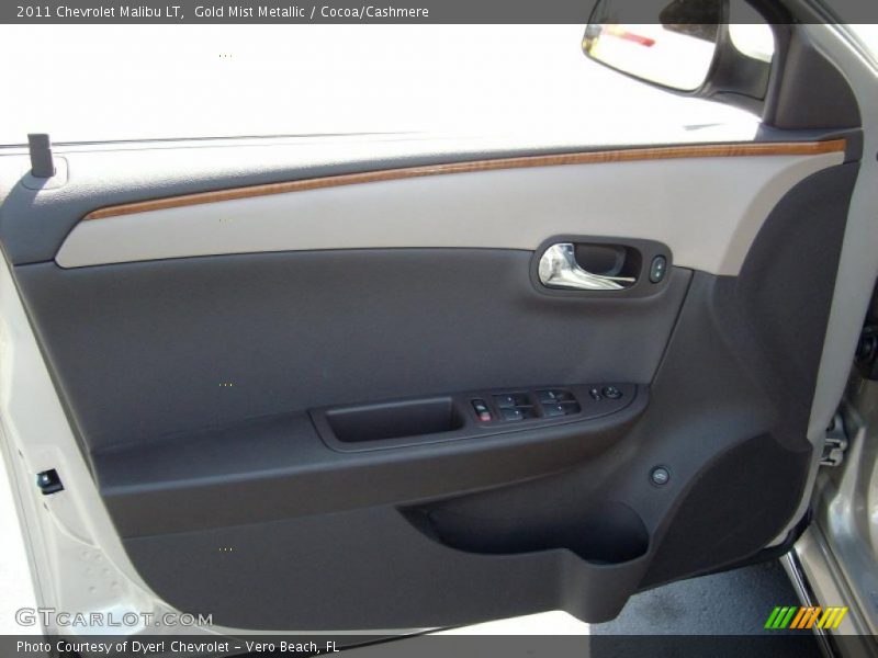 Gold Mist Metallic / Cocoa/Cashmere 2011 Chevrolet Malibu LT