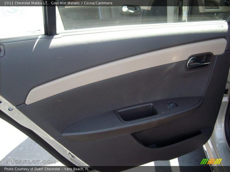 Gold Mist Metallic / Cocoa/Cashmere 2011 Chevrolet Malibu LT