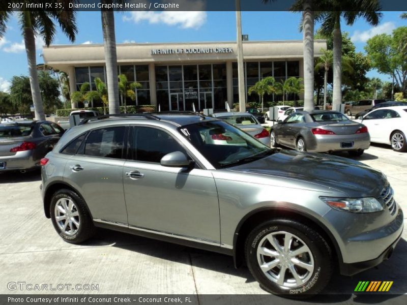 Diamond Graphite Metallic / Graphite 2007 Infiniti FX 35