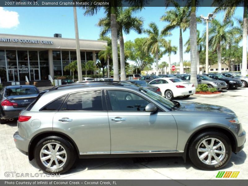 Diamond Graphite Metallic / Graphite 2007 Infiniti FX 35