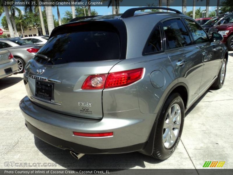 Diamond Graphite Metallic / Graphite 2007 Infiniti FX 35