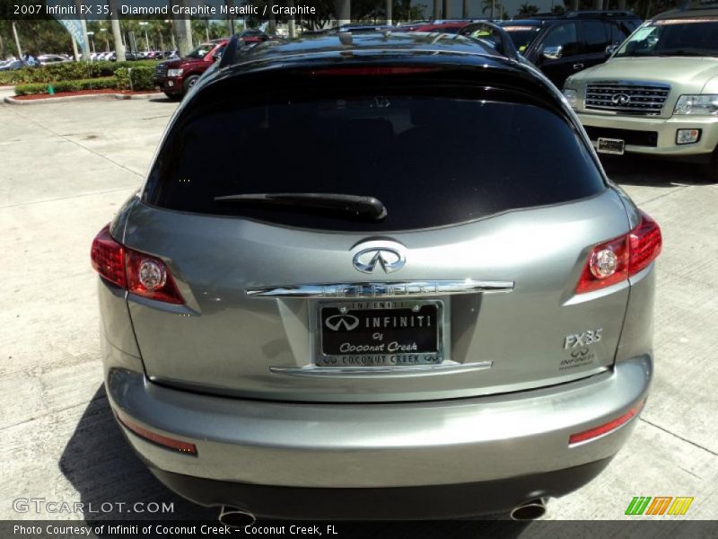 Diamond Graphite Metallic / Graphite 2007 Infiniti FX 35