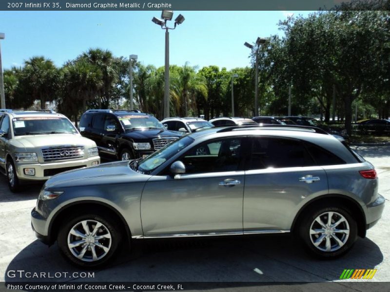 Diamond Graphite Metallic / Graphite 2007 Infiniti FX 35