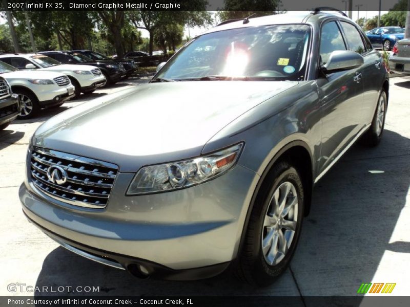 Diamond Graphite Metallic / Graphite 2007 Infiniti FX 35