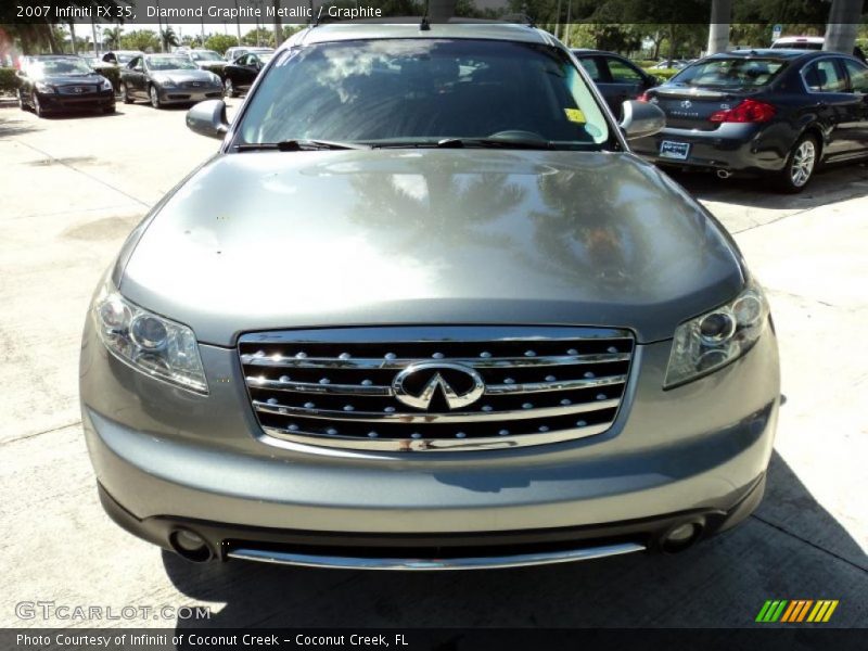 Diamond Graphite Metallic / Graphite 2007 Infiniti FX 35