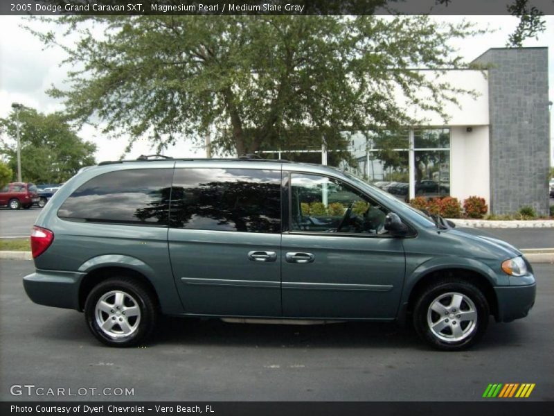 Magnesium Pearl / Medium Slate Gray 2005 Dodge Grand Caravan SXT