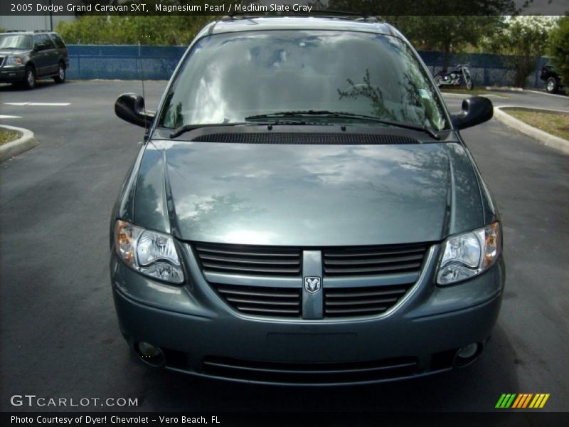 Magnesium Pearl / Medium Slate Gray 2005 Dodge Grand Caravan SXT