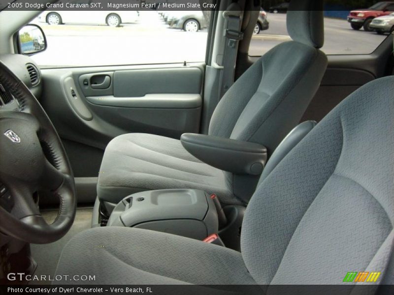 Magnesium Pearl / Medium Slate Gray 2005 Dodge Grand Caravan SXT