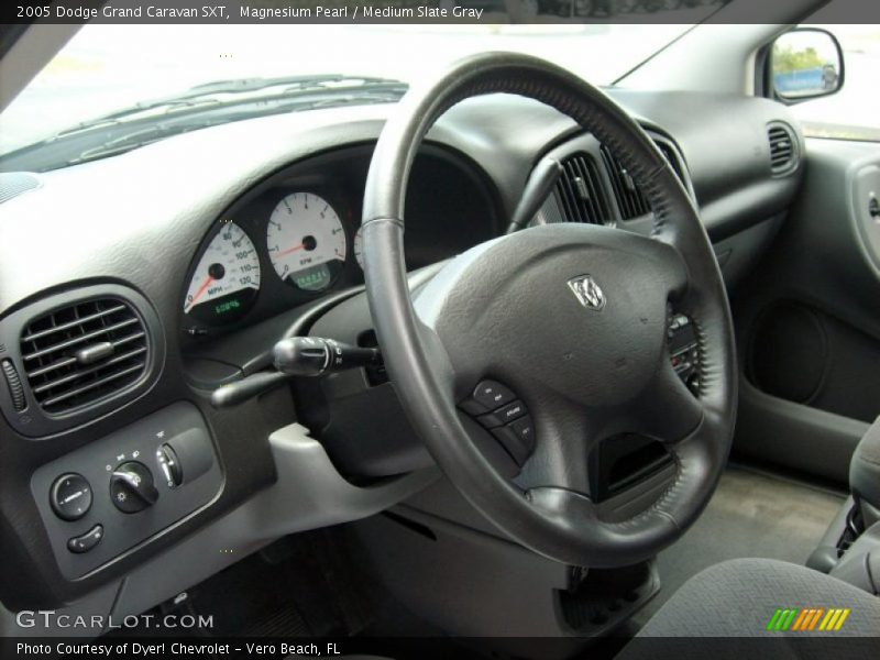 Magnesium Pearl / Medium Slate Gray 2005 Dodge Grand Caravan SXT