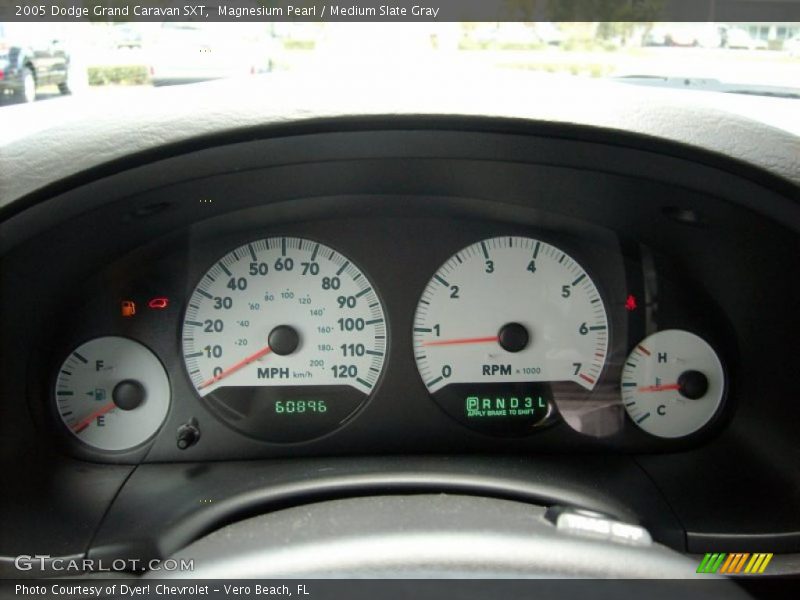 Magnesium Pearl / Medium Slate Gray 2005 Dodge Grand Caravan SXT