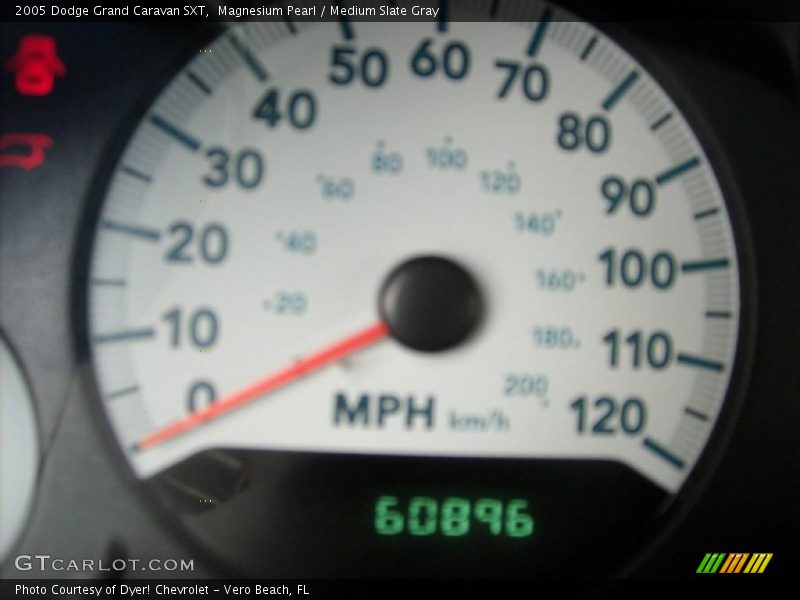Magnesium Pearl / Medium Slate Gray 2005 Dodge Grand Caravan SXT