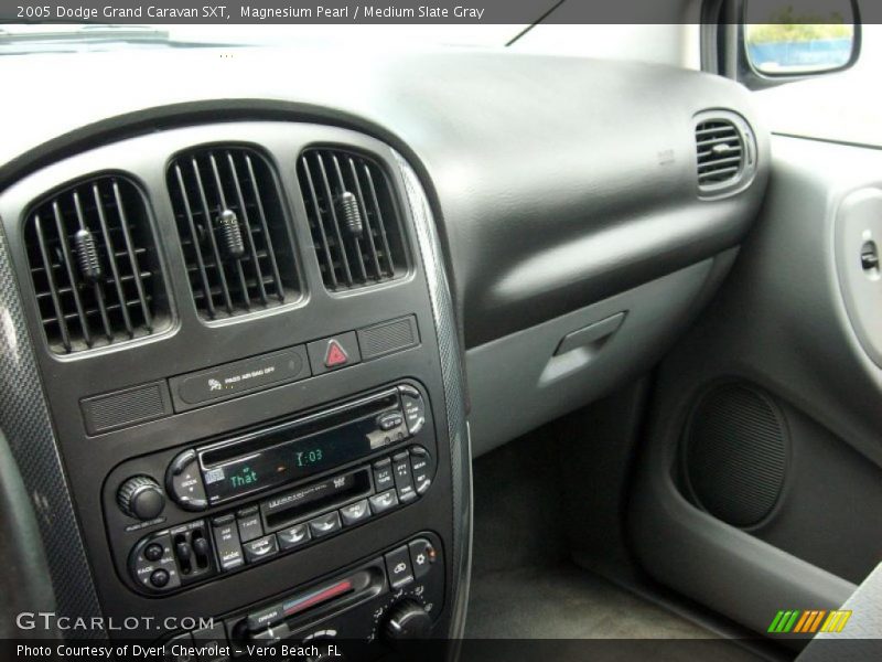 Magnesium Pearl / Medium Slate Gray 2005 Dodge Grand Caravan SXT