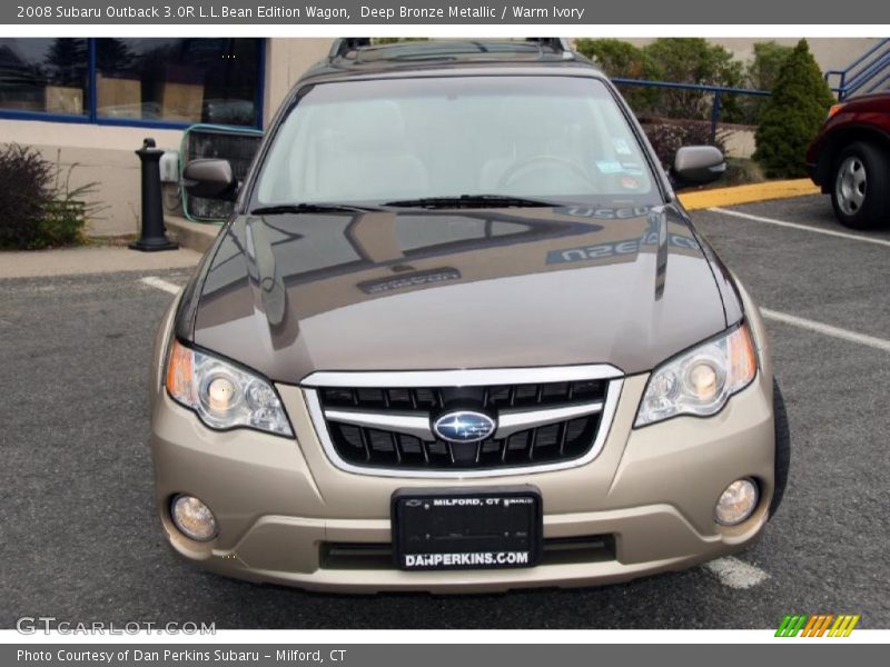 Deep Bronze Metallic / Warm Ivory 2008 Subaru Outback 3.0R L.L.Bean Edition Wagon