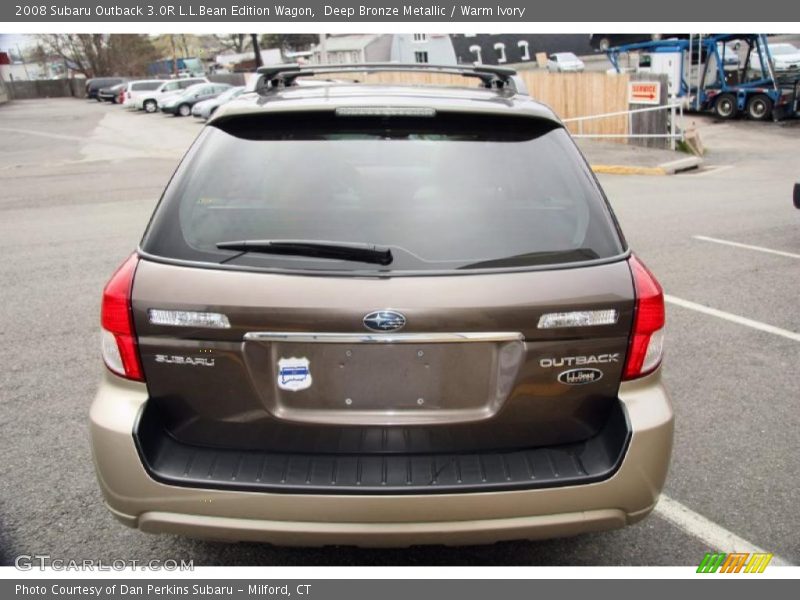 Deep Bronze Metallic / Warm Ivory 2008 Subaru Outback 3.0R L.L.Bean Edition Wagon