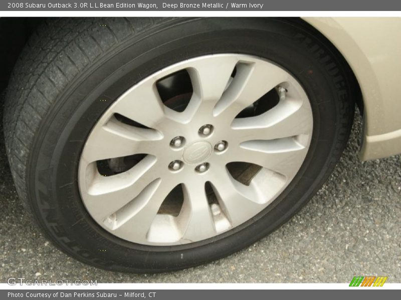 Deep Bronze Metallic / Warm Ivory 2008 Subaru Outback 3.0R L.L.Bean Edition Wagon