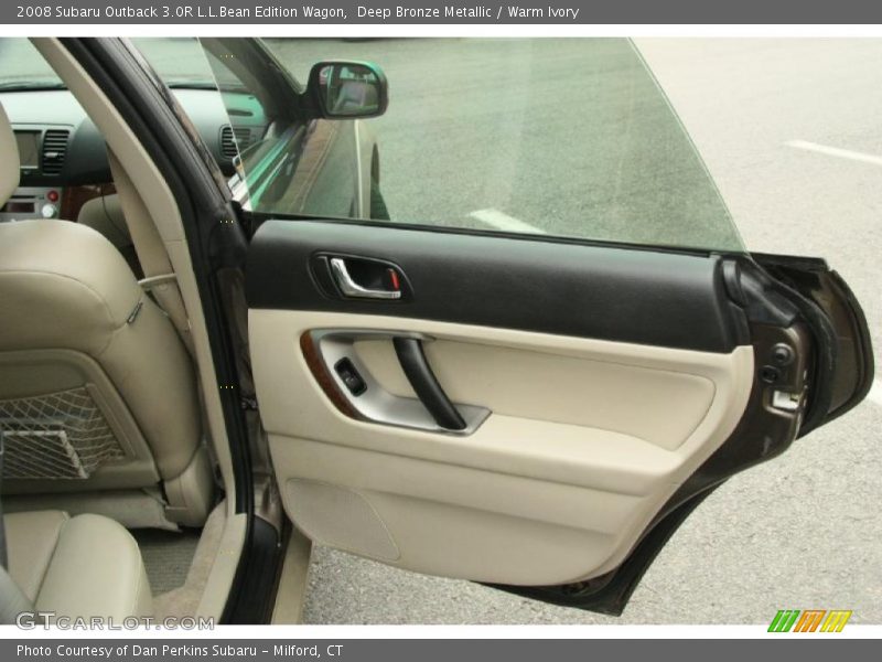 Deep Bronze Metallic / Warm Ivory 2008 Subaru Outback 3.0R L.L.Bean Edition Wagon