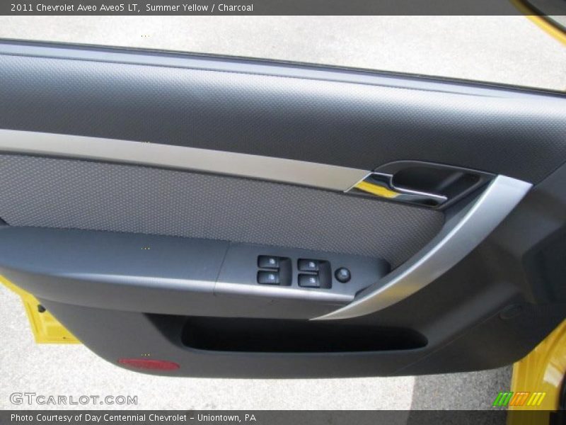Summer Yellow / Charcoal 2011 Chevrolet Aveo Aveo5 LT