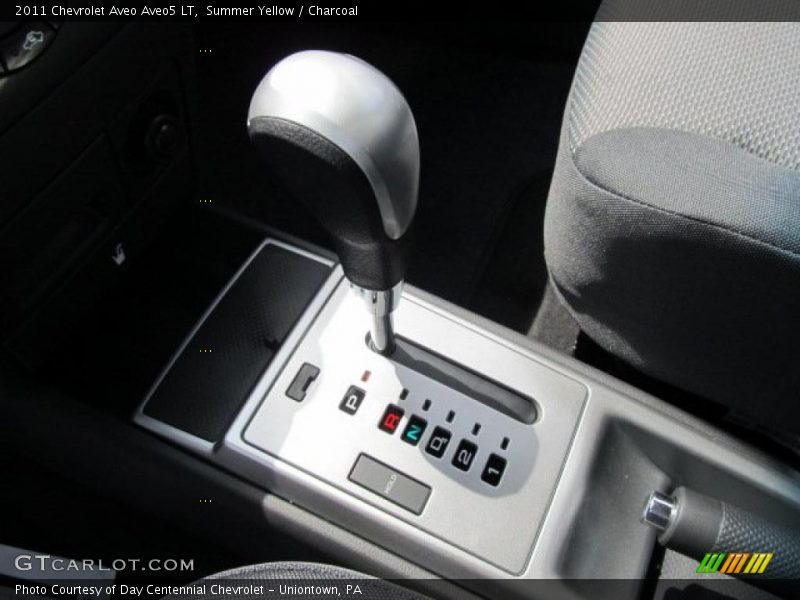 Summer Yellow / Charcoal 2011 Chevrolet Aveo Aveo5 LT