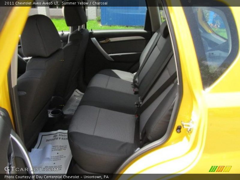 Summer Yellow / Charcoal 2011 Chevrolet Aveo Aveo5 LT