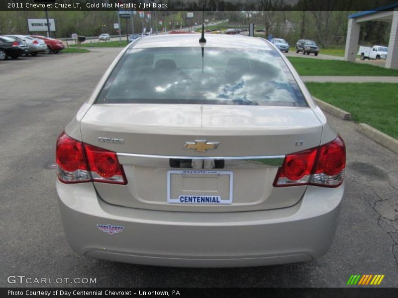 Gold Mist Metallic / Jet Black 2011 Chevrolet Cruze LT