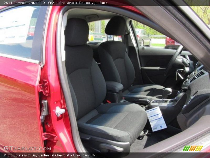 Crystal Red Metallic Tintcoat / Jet Black 2011 Chevrolet Cruze ECO
