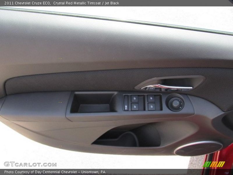 Crystal Red Metallic Tintcoat / Jet Black 2011 Chevrolet Cruze ECO