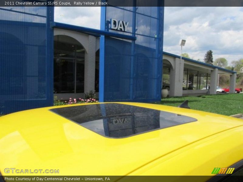 Rally Yellow / Black 2011 Chevrolet Camaro SS/RS Coupe