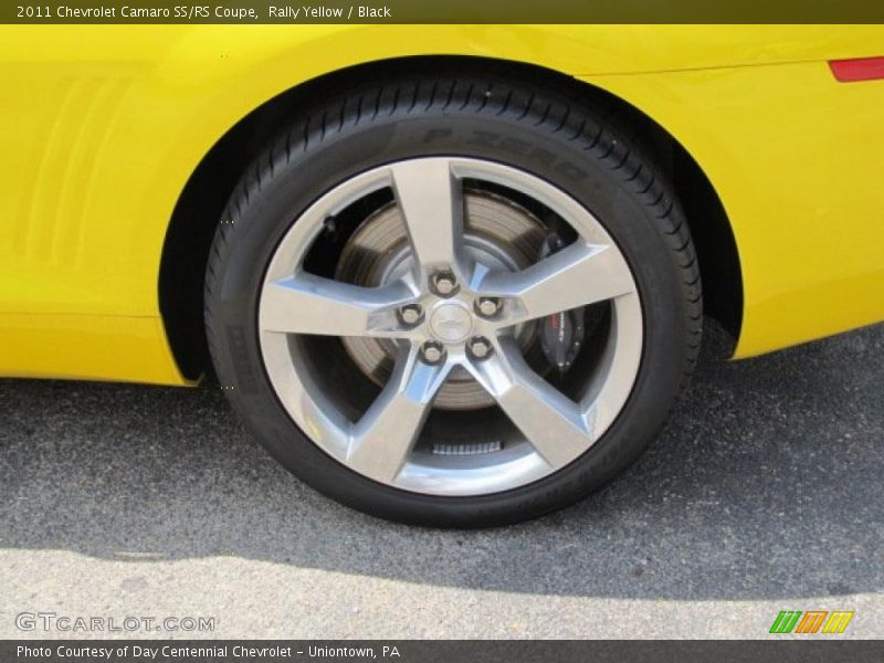 Rally Yellow / Black 2011 Chevrolet Camaro SS/RS Coupe