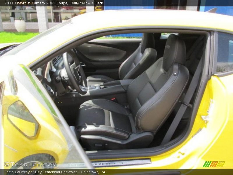 Rally Yellow / Black 2011 Chevrolet Camaro SS/RS Coupe