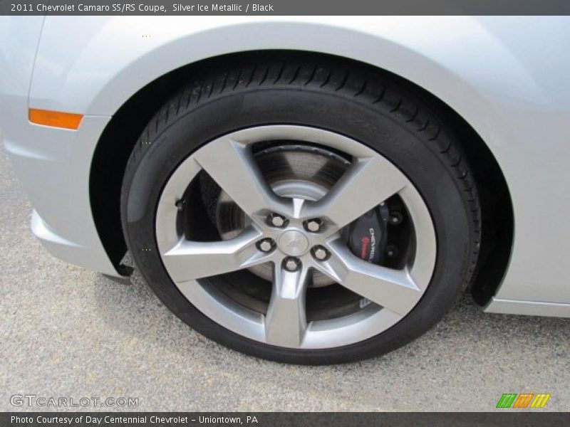 Silver Ice Metallic / Black 2011 Chevrolet Camaro SS/RS Coupe