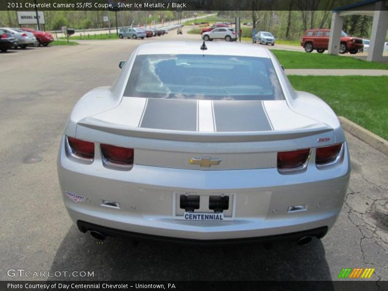 Silver Ice Metallic / Black 2011 Chevrolet Camaro SS/RS Coupe