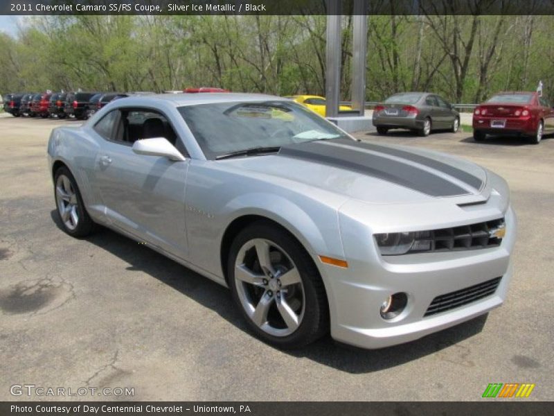 Silver Ice Metallic / Black 2011 Chevrolet Camaro SS/RS Coupe