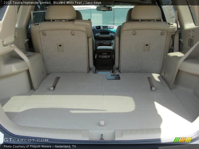 Blizzard White Pearl / Sand Beige 2011 Toyota Highlander Limited
