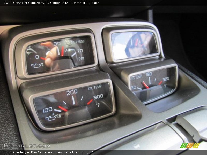 Silver Ice Metallic / Black 2011 Chevrolet Camaro SS/RS Coupe