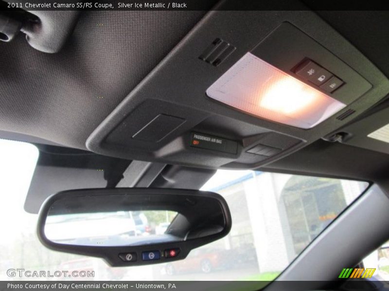 Silver Ice Metallic / Black 2011 Chevrolet Camaro SS/RS Coupe