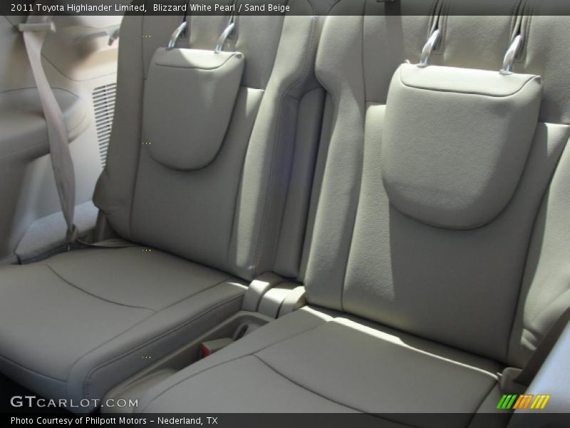 Blizzard White Pearl / Sand Beige 2011 Toyota Highlander Limited