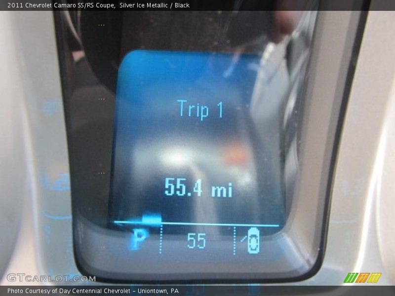 Silver Ice Metallic / Black 2011 Chevrolet Camaro SS/RS Coupe