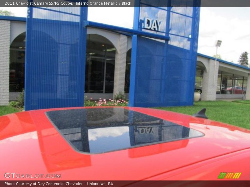 Inferno Orange Metallic / Black 2011 Chevrolet Camaro SS/RS Coupe