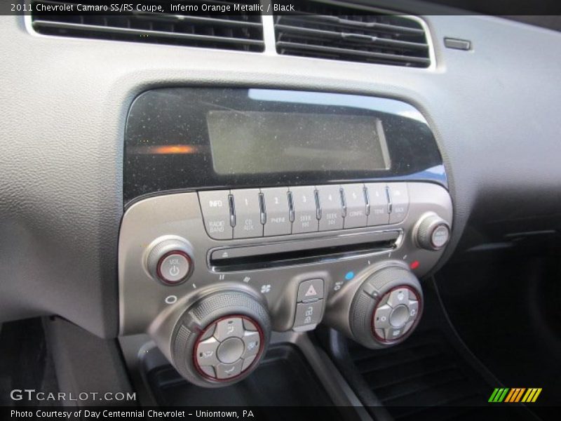 Controls of 2011 Camaro SS/RS Coupe