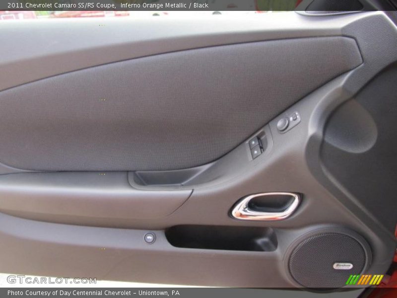 Inferno Orange Metallic / Black 2011 Chevrolet Camaro SS/RS Coupe