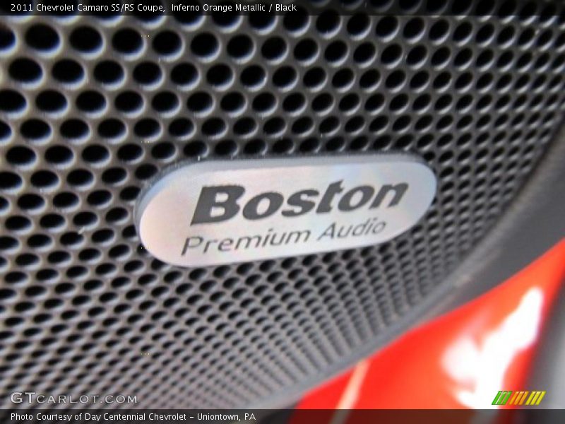 Inferno Orange Metallic / Black 2011 Chevrolet Camaro SS/RS Coupe