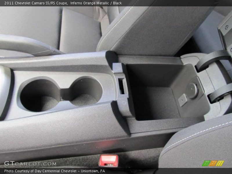 Inferno Orange Metallic / Black 2011 Chevrolet Camaro SS/RS Coupe